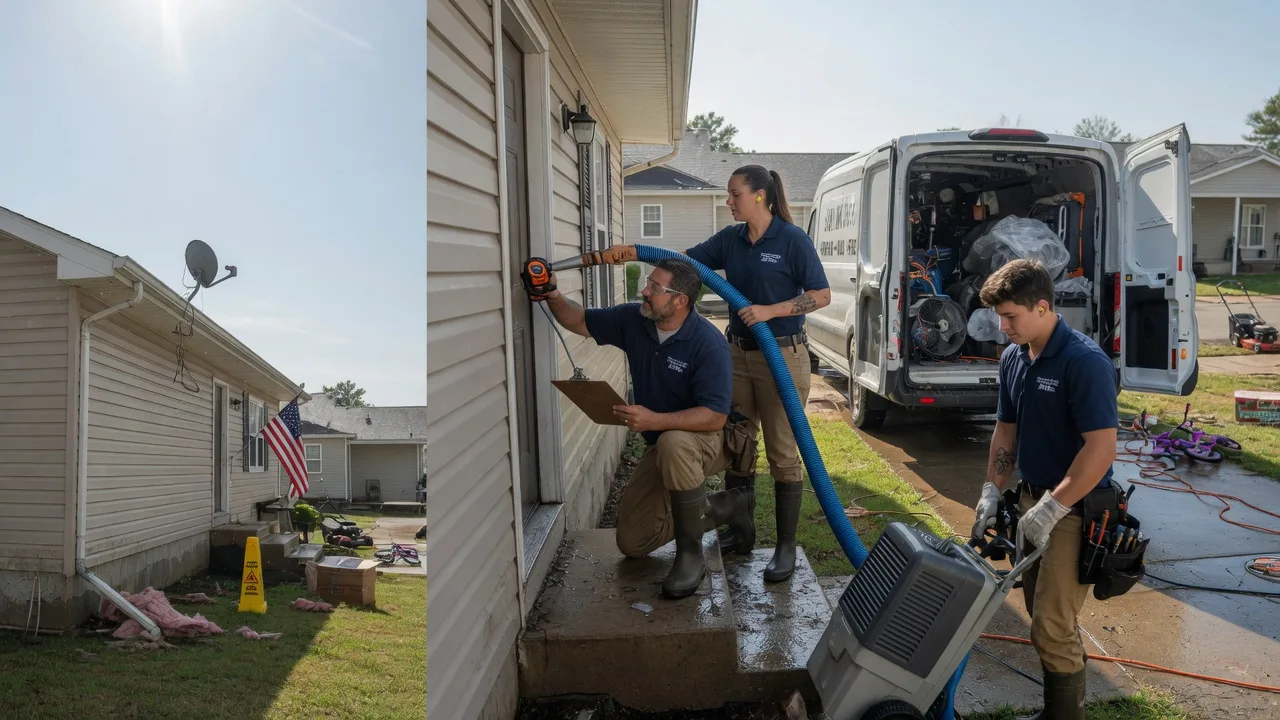 Ceiling Water Damage Restoration in Bixby, MO near me